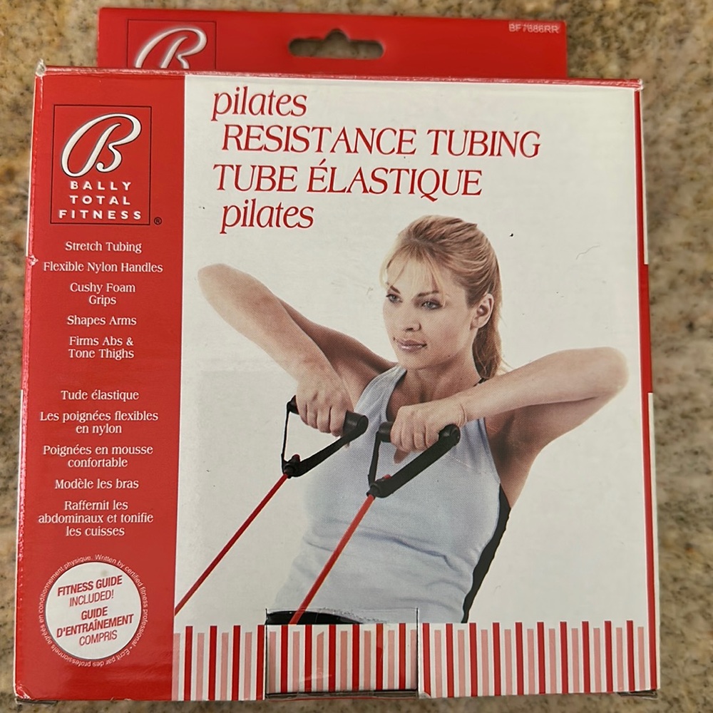 NEW IN Box Bally Total Fitness Pilates Resistance bands